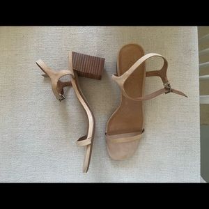 Madewell Hollie Sandal Heel - Nude 8.5